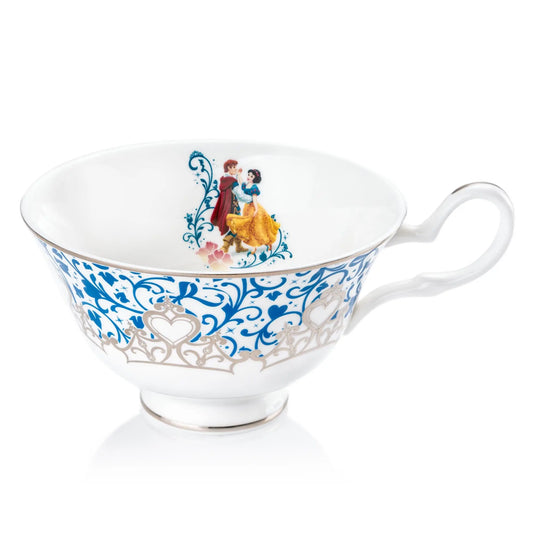 Snow White Wedding Cup and Saucer image 1
