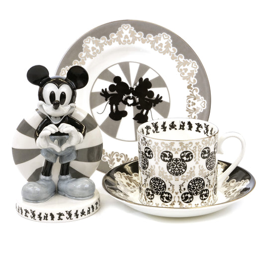 Vintage Mickey and Minnie Plate image 1