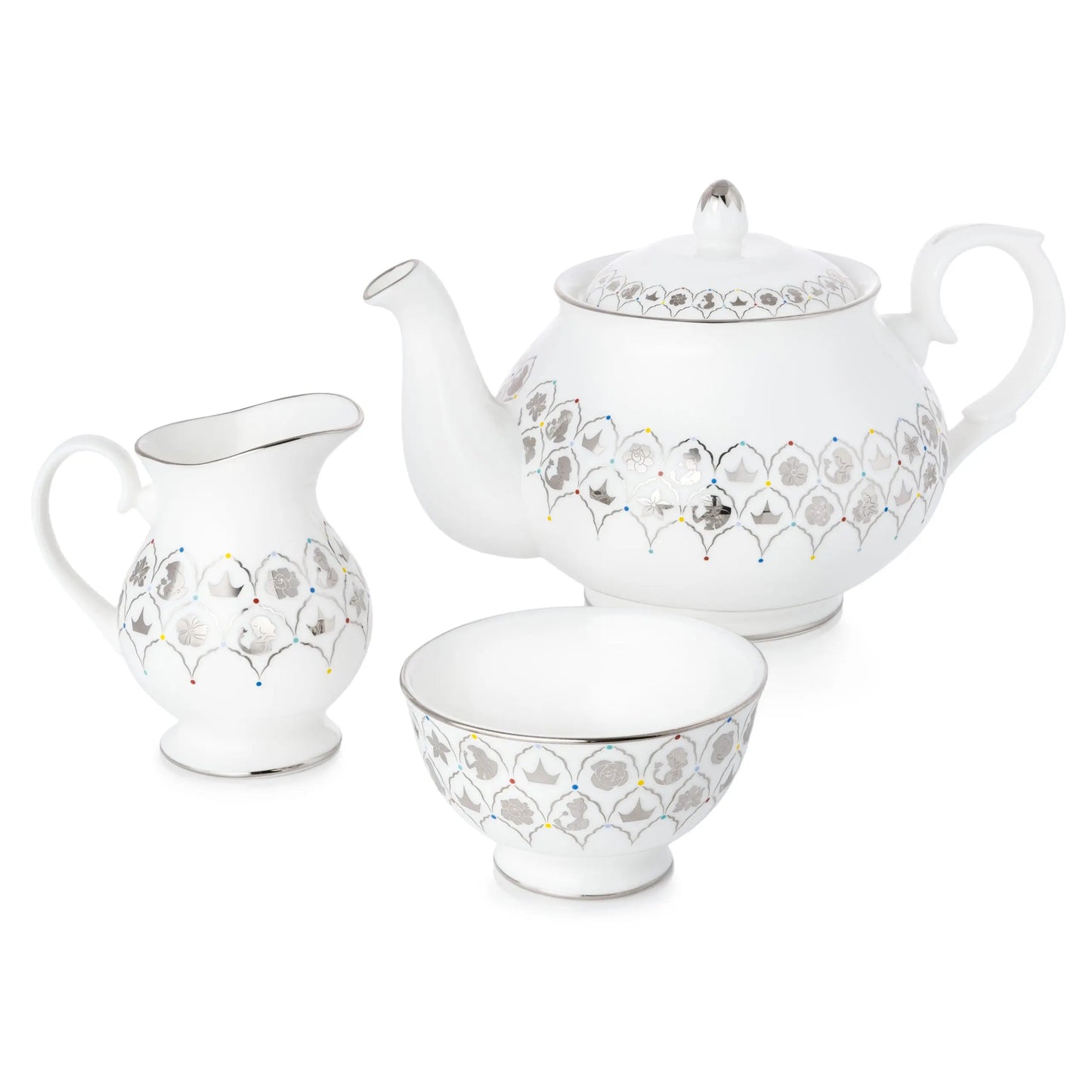 Anniversary Princess Cream and Sugar Set image 3