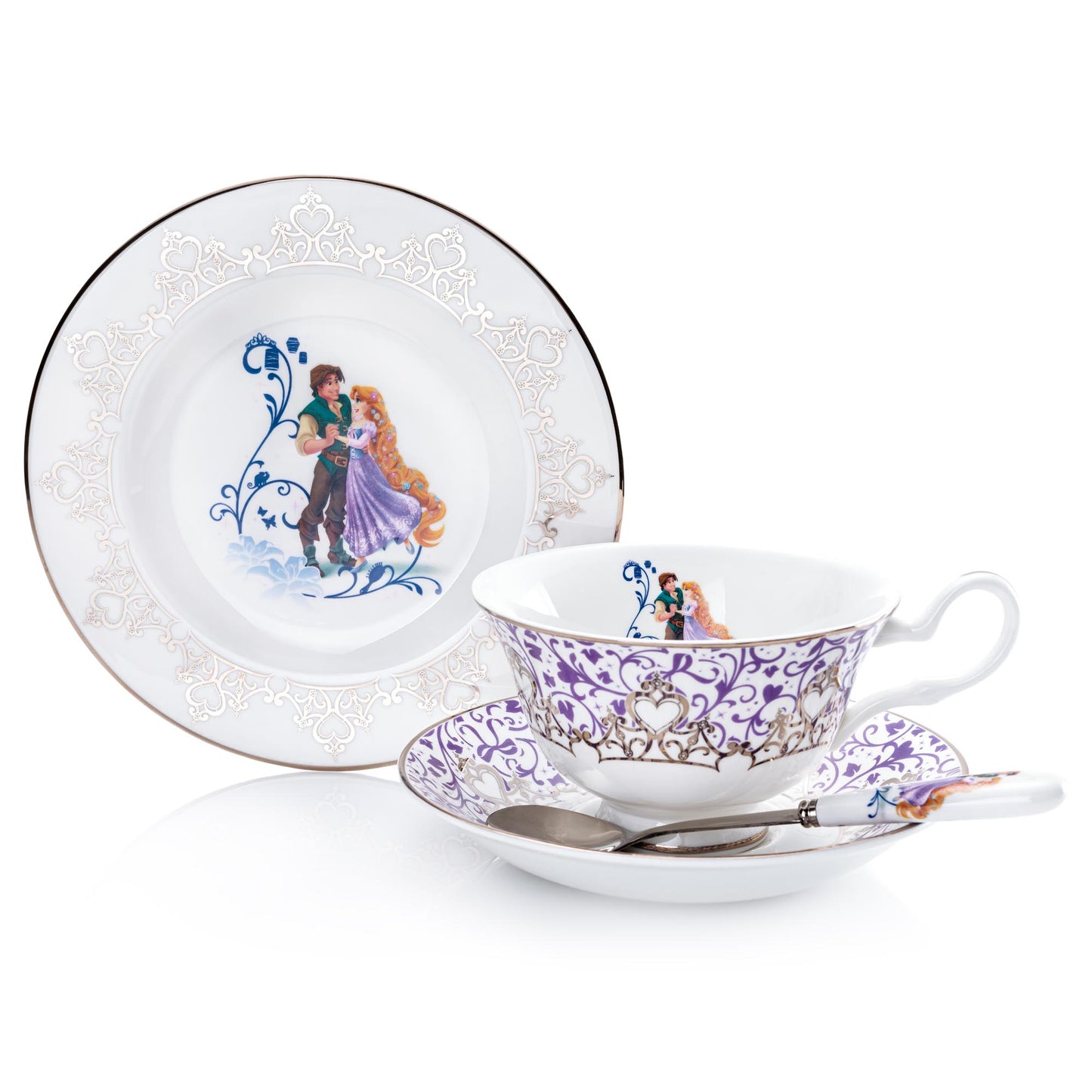 Rapunzel Wedding Cup and Saucer image 3
