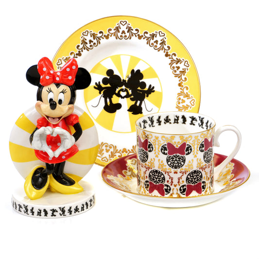 Modern Mickey and Minnie Plate image 1