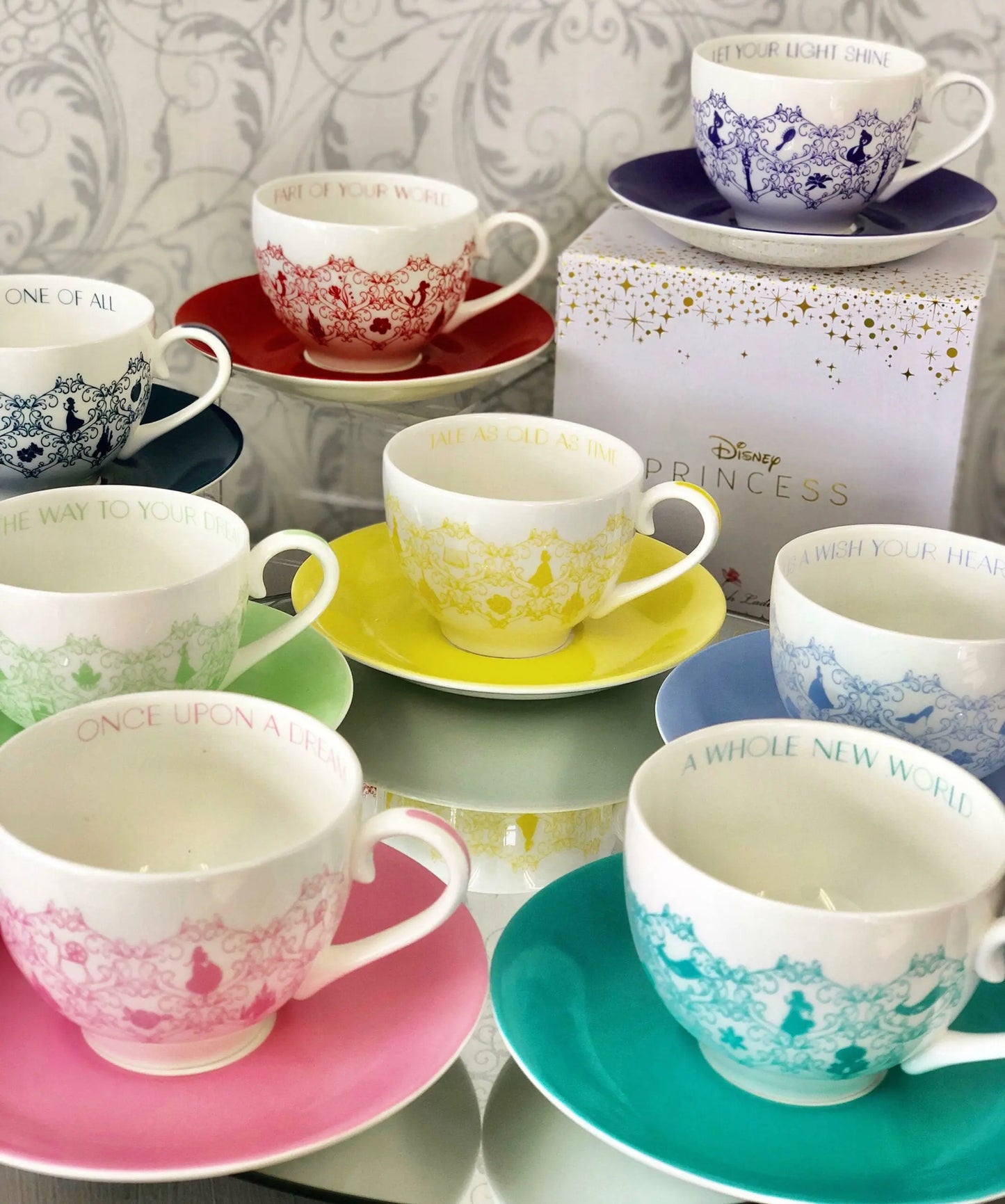 Cinderella Colour Story Cup & Saucer image 1