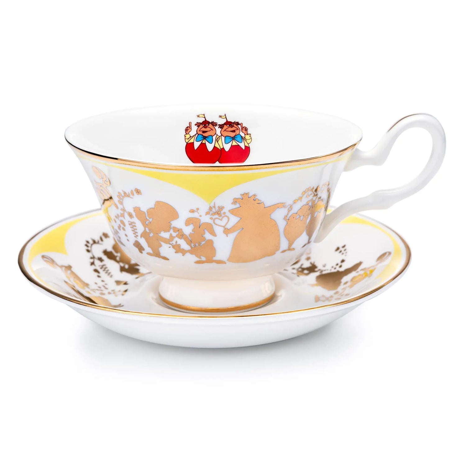 Tweedledee and Tweedledum Cup and Saucer image 0
