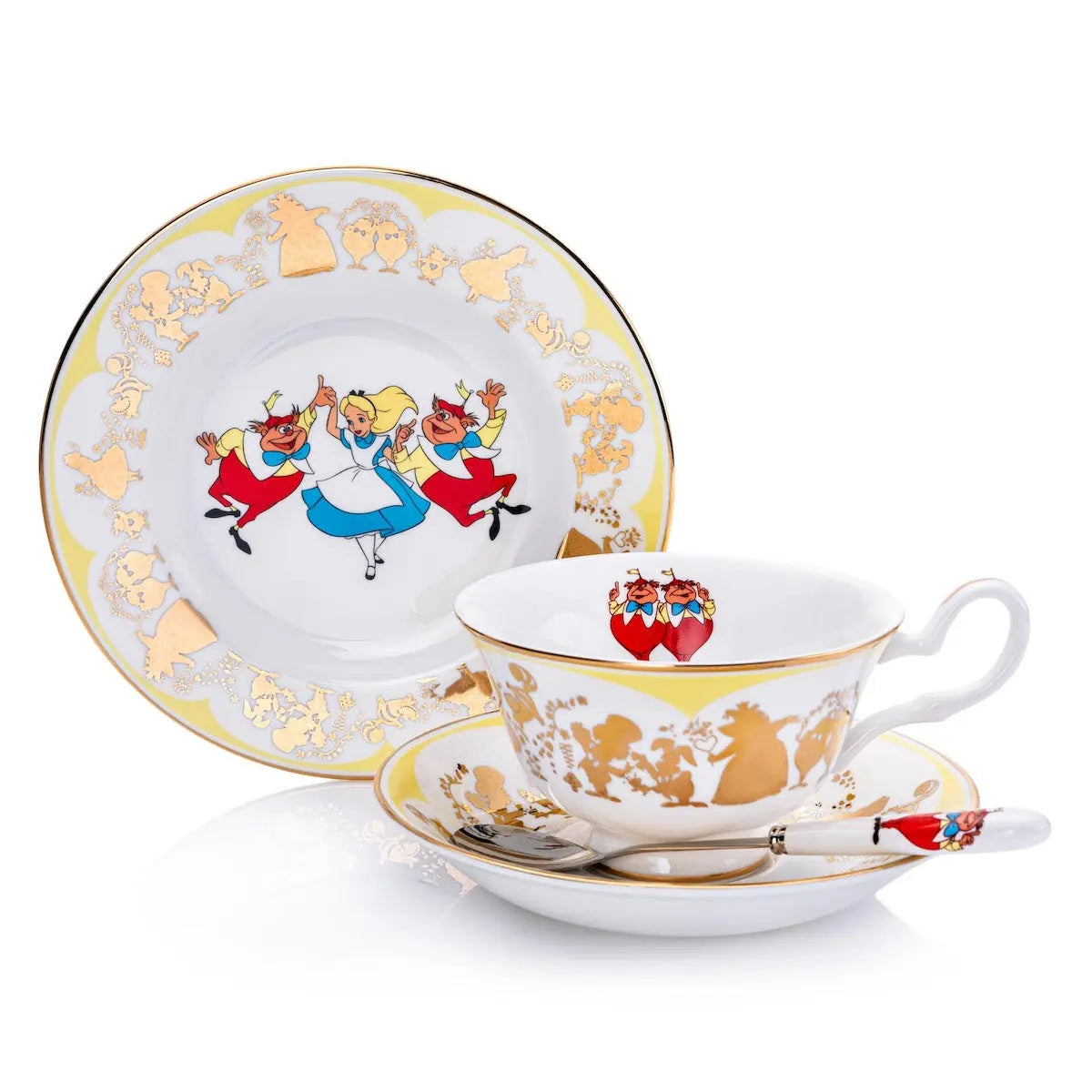 Tweedledee and Tweedledum Cup and Saucer image 3