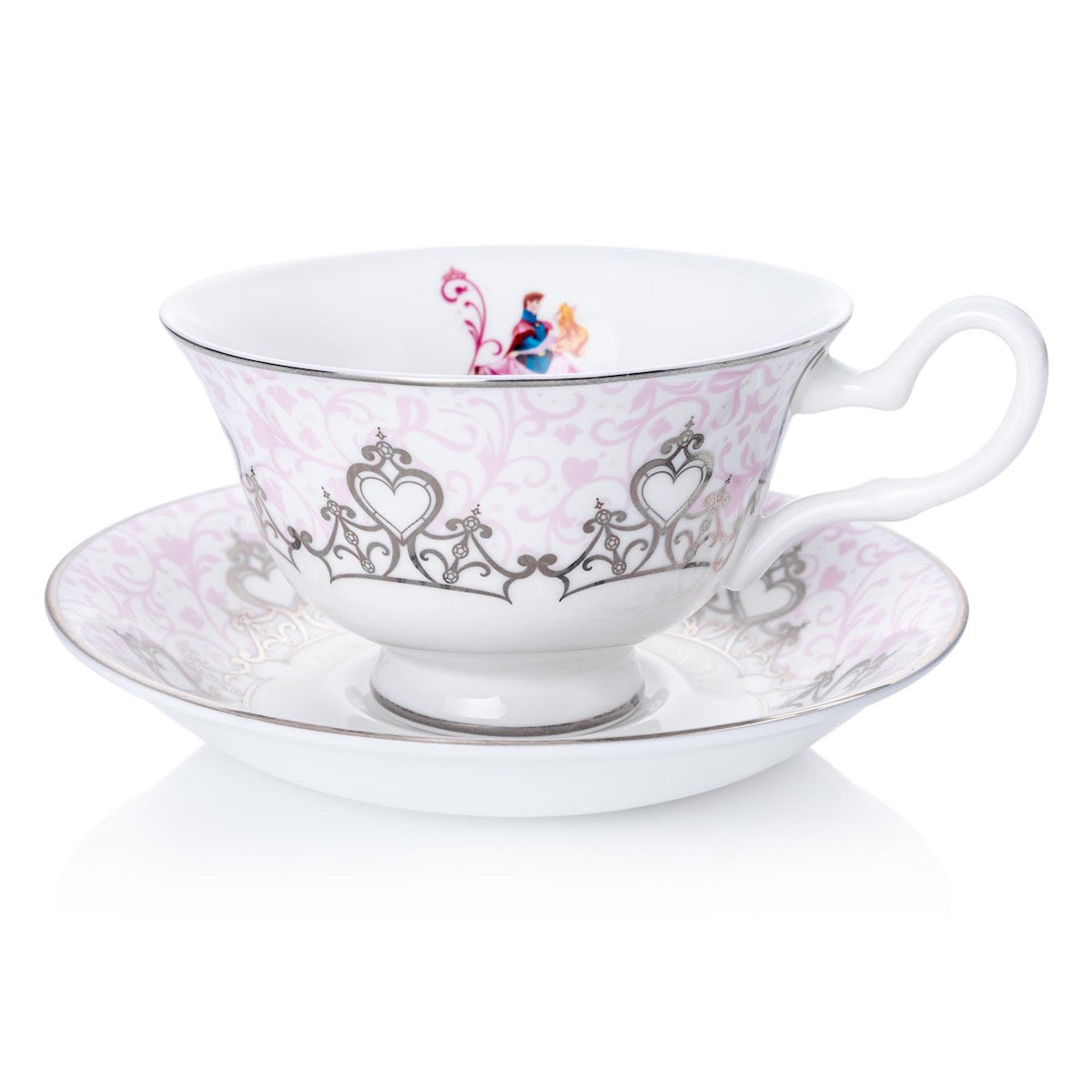 Sleeping Beauty Wedding Cup and Saucer image 0