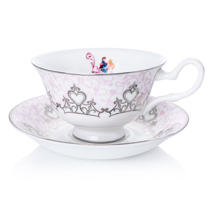 Sleeping Beauty Wedding Cup and Saucer image 0