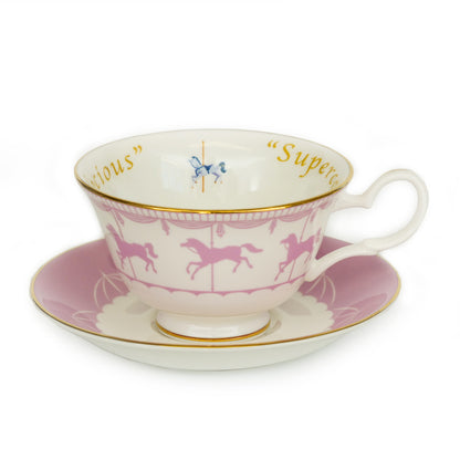 Mary Poppins Supercalifragilisticexpialidocious Cup & Saucer image 0