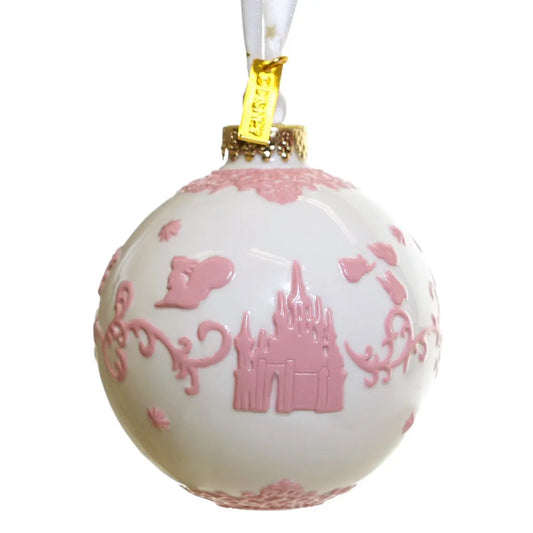 Sleeping Beauty White Ornament image 0