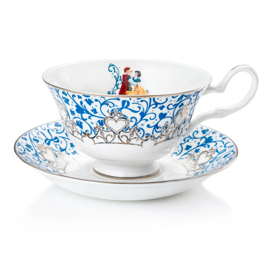 Snow White Wedding Cup and Saucer image 0