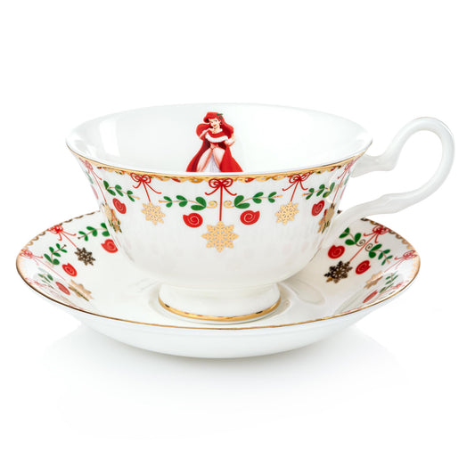 Ariel Christmas Cup and Saucer image 0