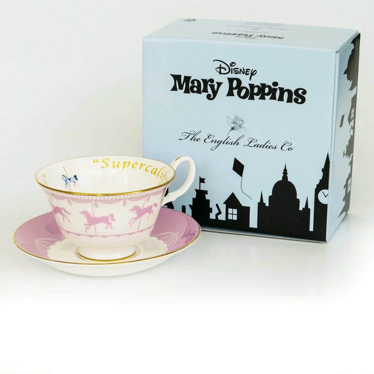 Mary Poppins Supercalifragilisticexpialidocious Cup & Saucer image 3