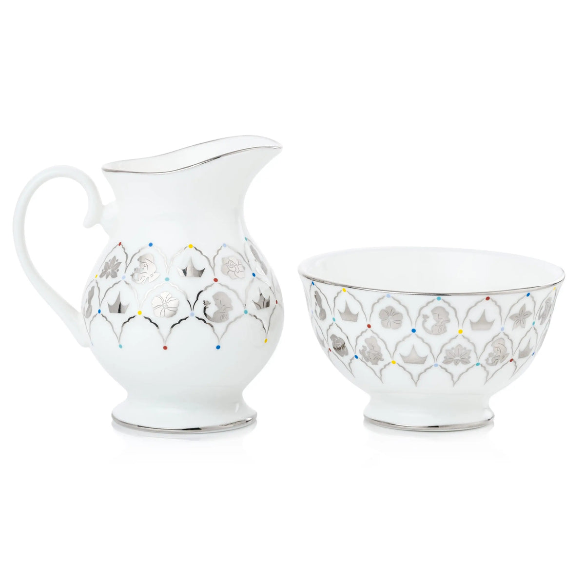 Anniversary Princess Cream and Sugar Set image 0