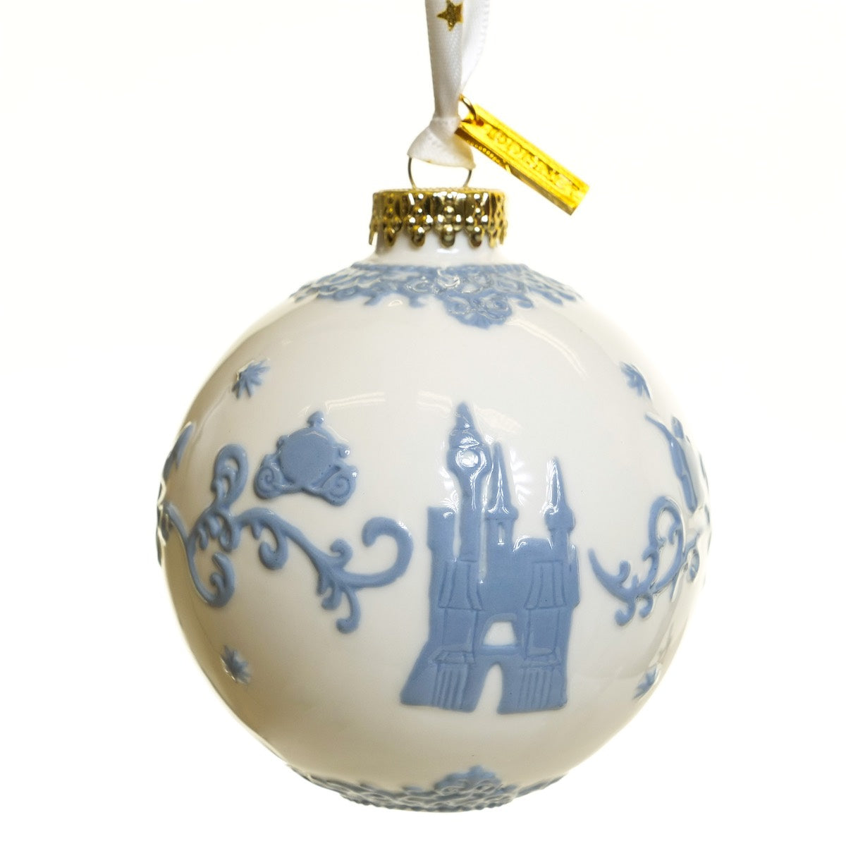 Cinderella White Ornament image 0