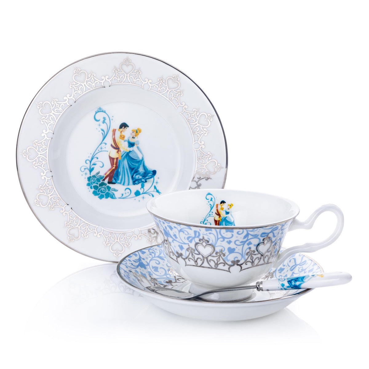 Cinderella Wedding Cup and Saucer image 2