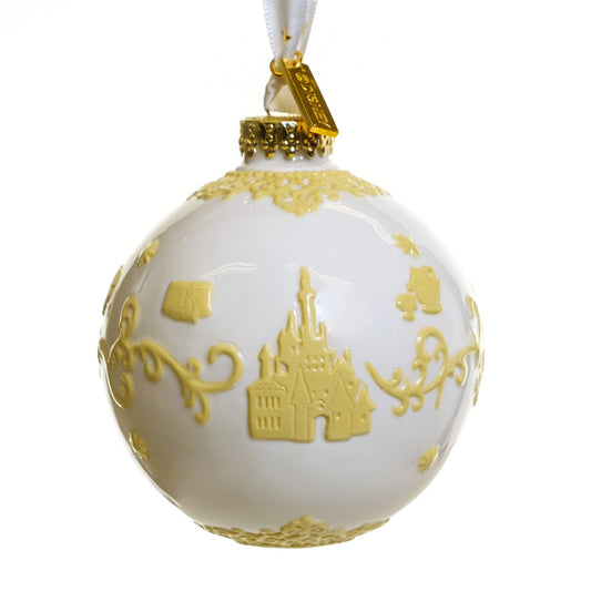Belle White Ornament image 0