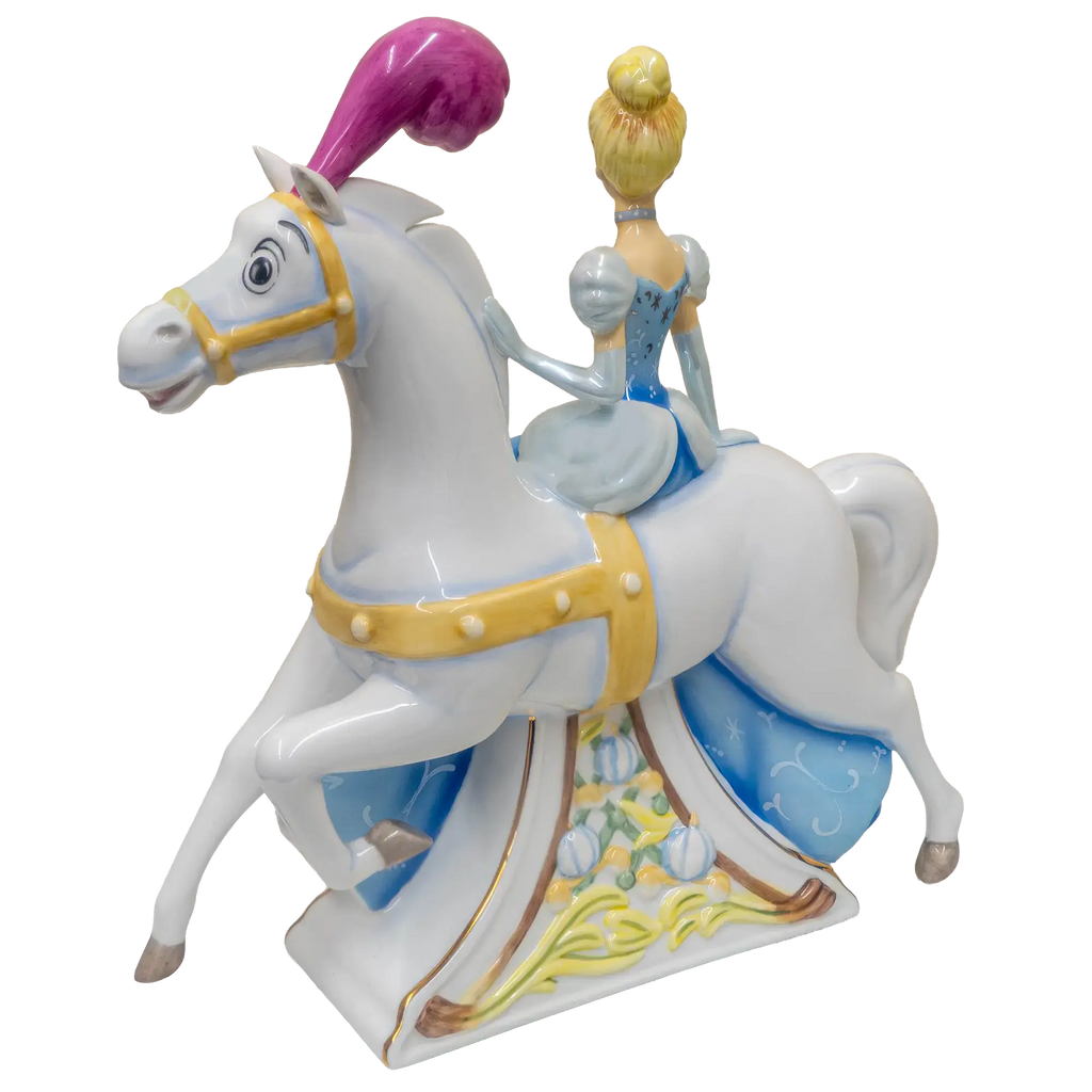 Cinderella and the Enchanted Horse with Music Box Fine Bone China
