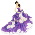 Amethyst Enchantment Fine Bone China