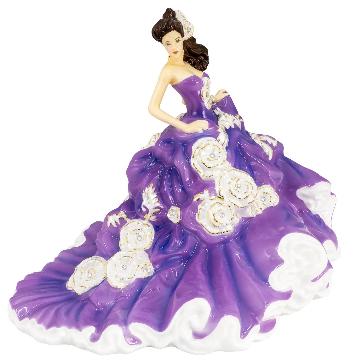 Amethyst Enchantment Fine Bone China