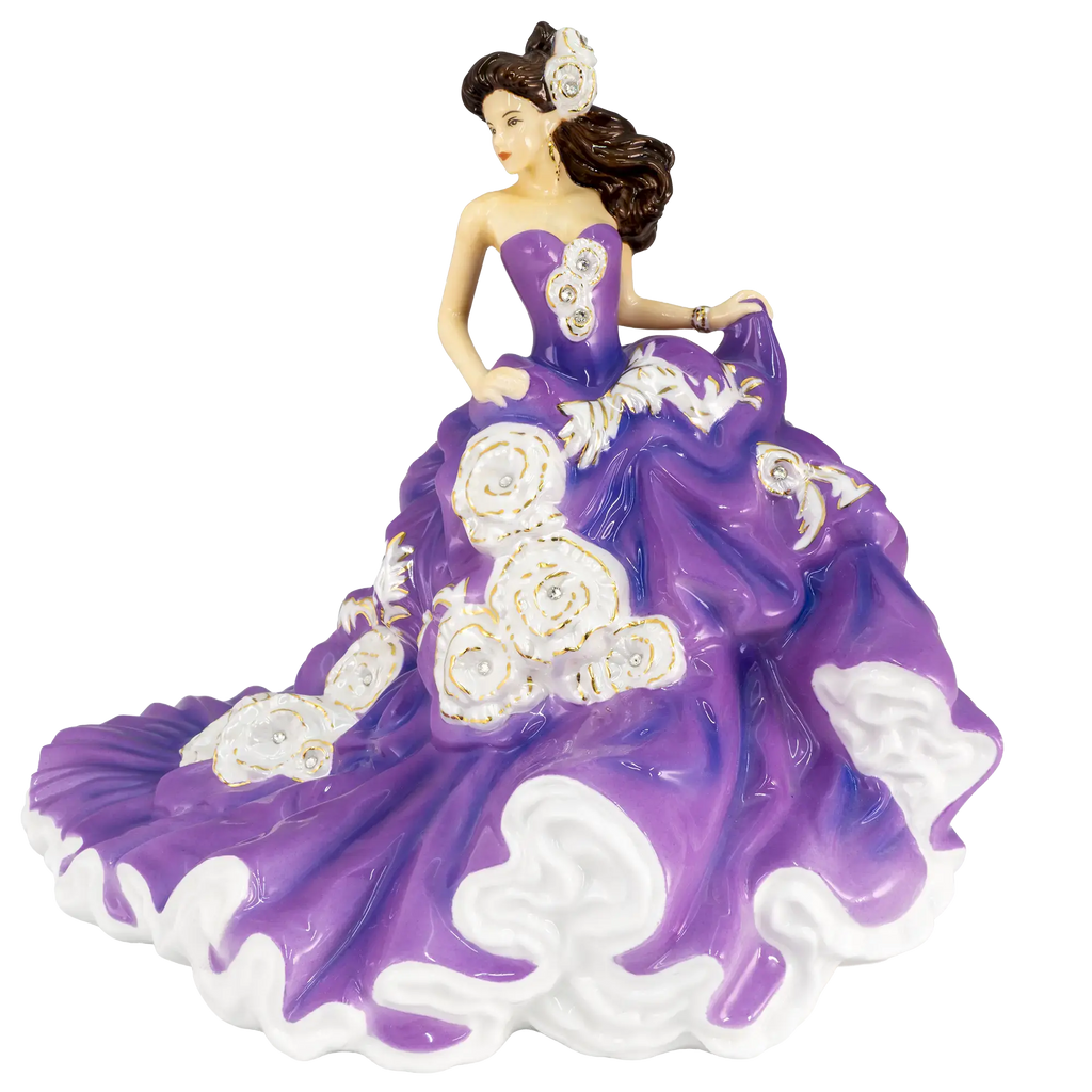 Amethyst Enchantment Fine Bone China