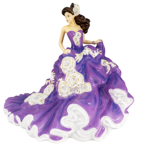 Amethyst Enchantment Fine Bone China