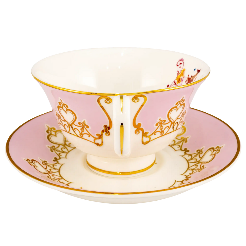 Sleeping Beauty Cup and Saucer Fine Bone China