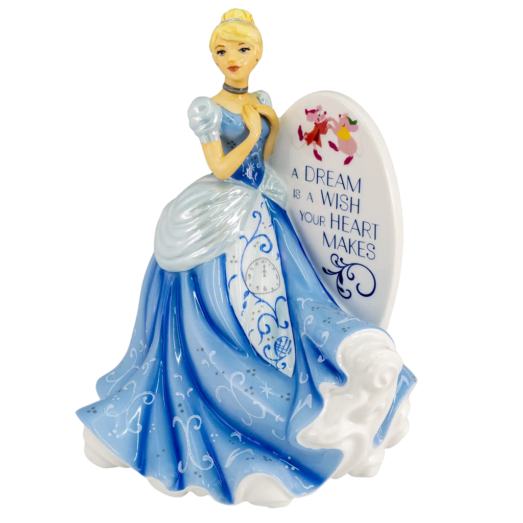 Cinderella Flatback Figure Fine Bone China