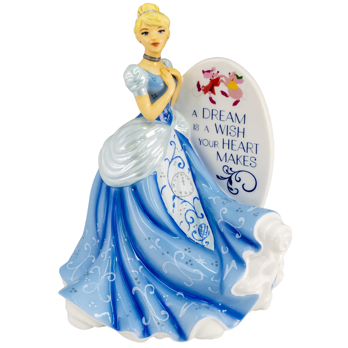 Cinderella Flatback Figure Fine Bone China