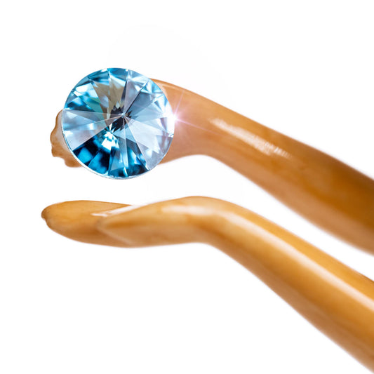 Jasmine - March Aquamarine image 1