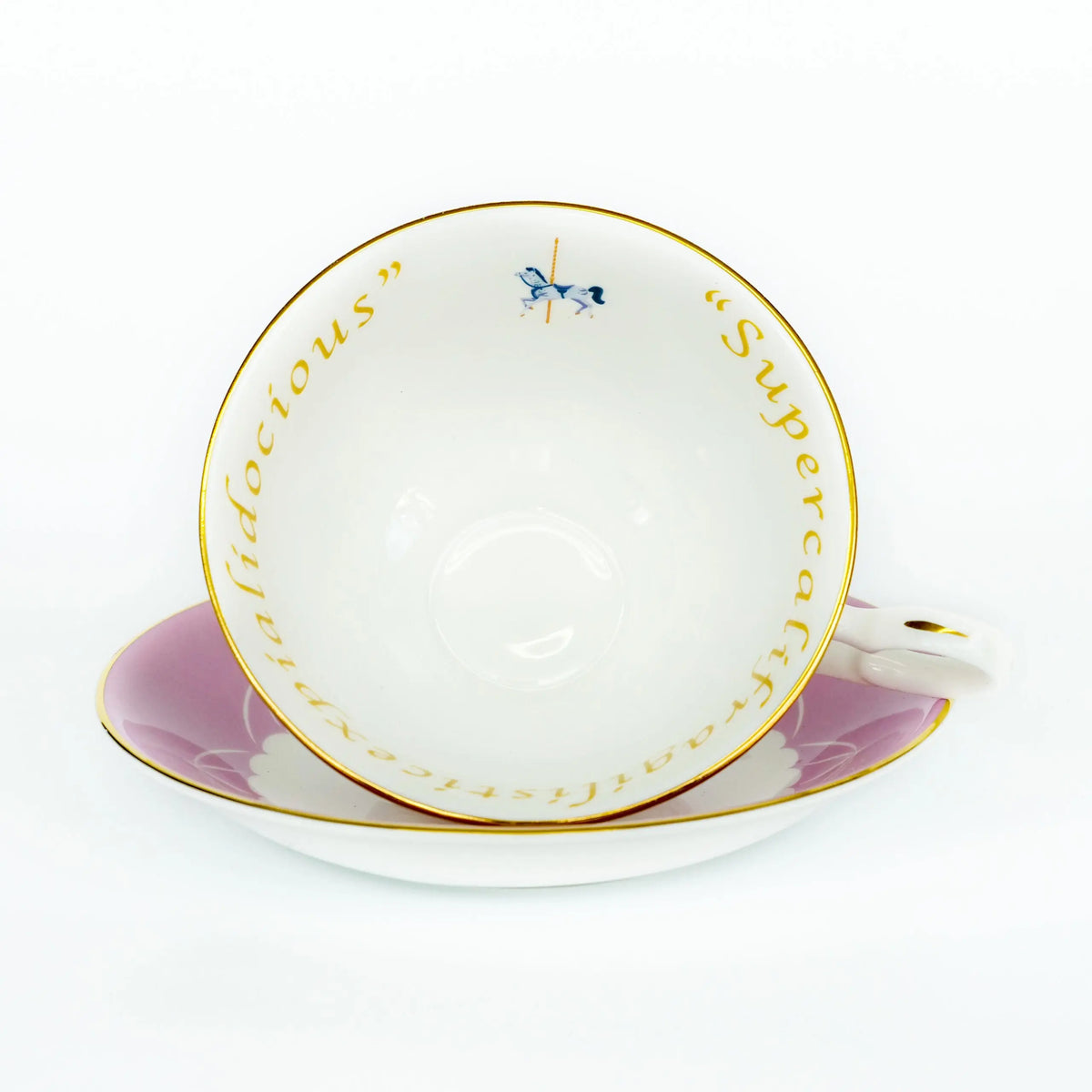 Mary Poppins Supercalifragilisticexpialidocious Cup & Saucer image 2