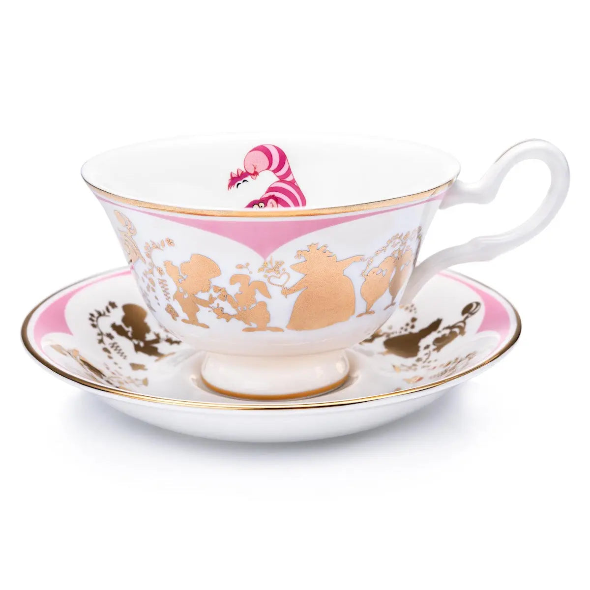Cheshire Cat Cup and Saucer image 0