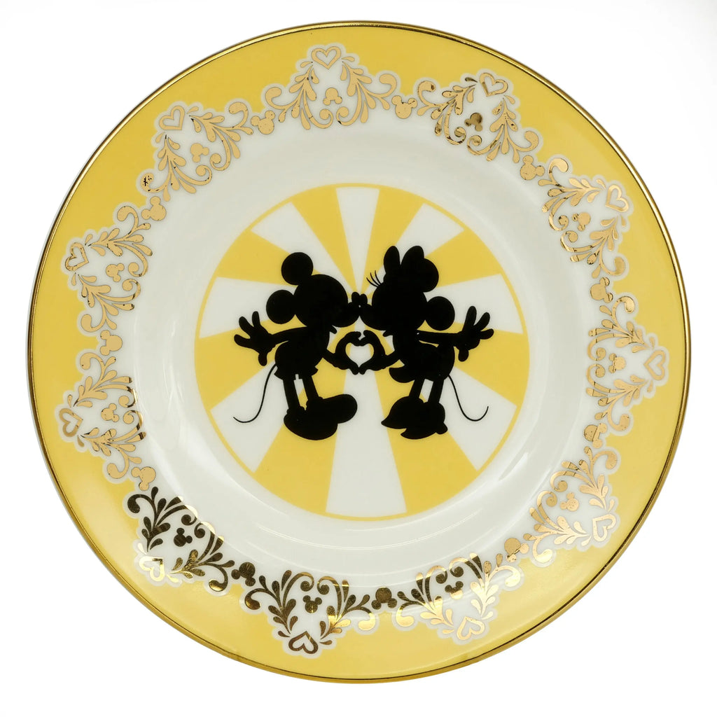 Modern Mickey and Minnie Plate image 0