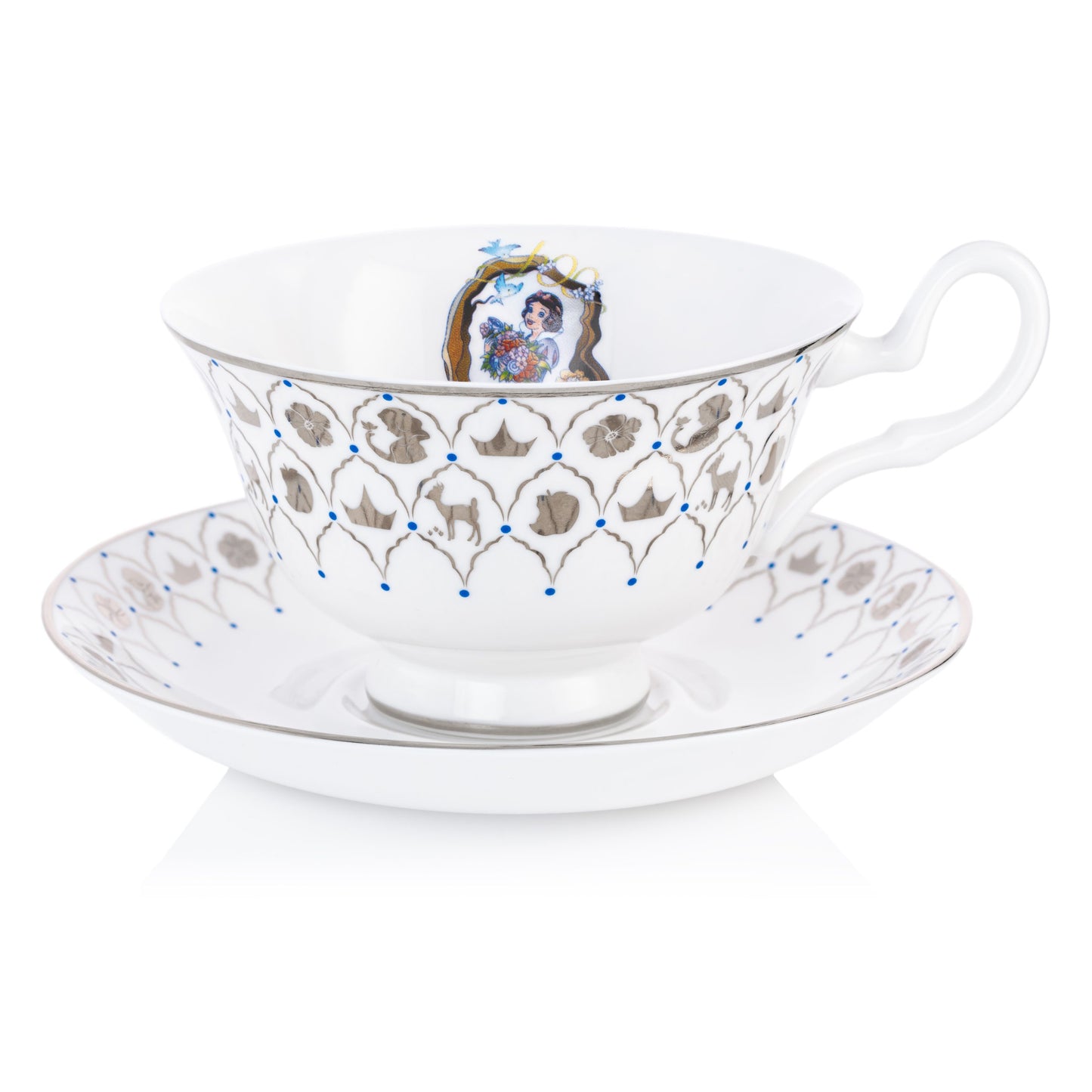 Anniversary Snow White Cup and Saucer image 0