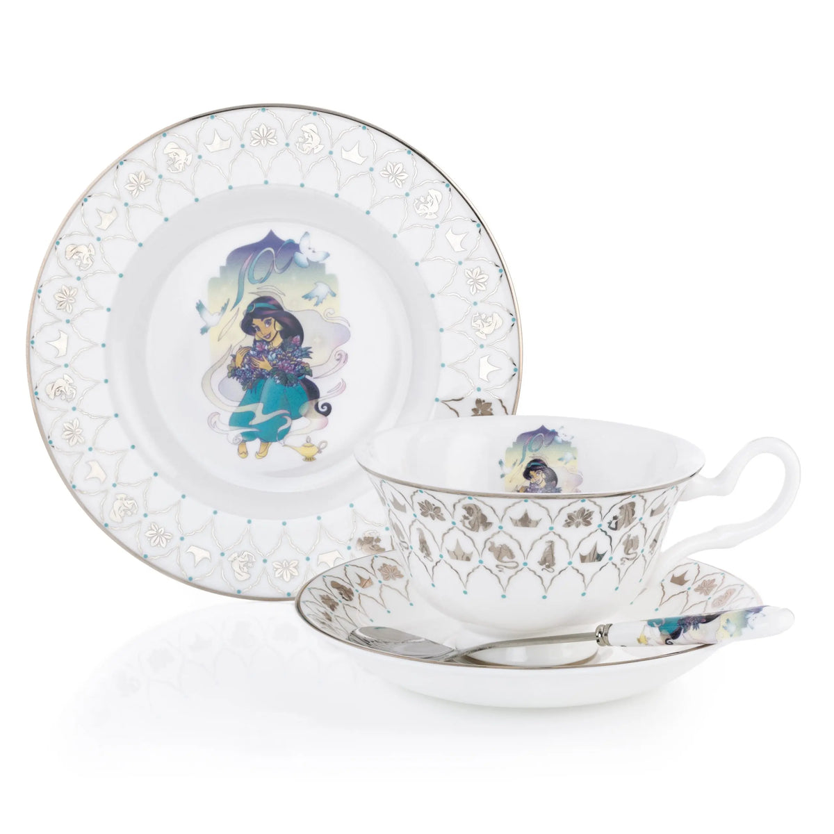 Anniversary Jasmine Cup and Saucer image 3