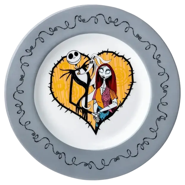 Nightmare Before Christmas Plate Fine Bone China