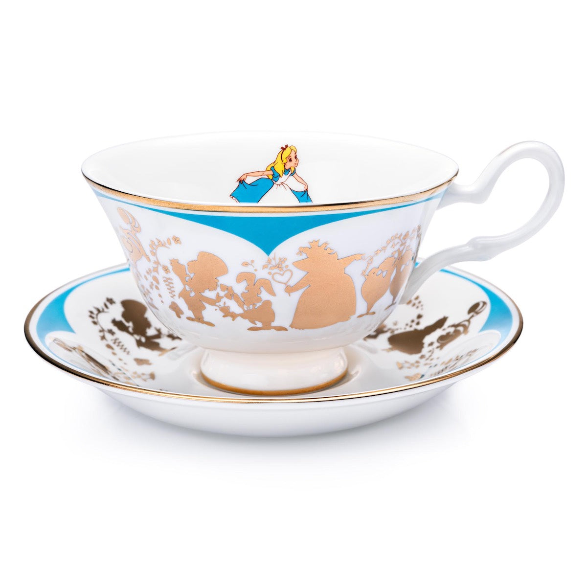 Alice in Wonderland Cup and Saucer image 0
