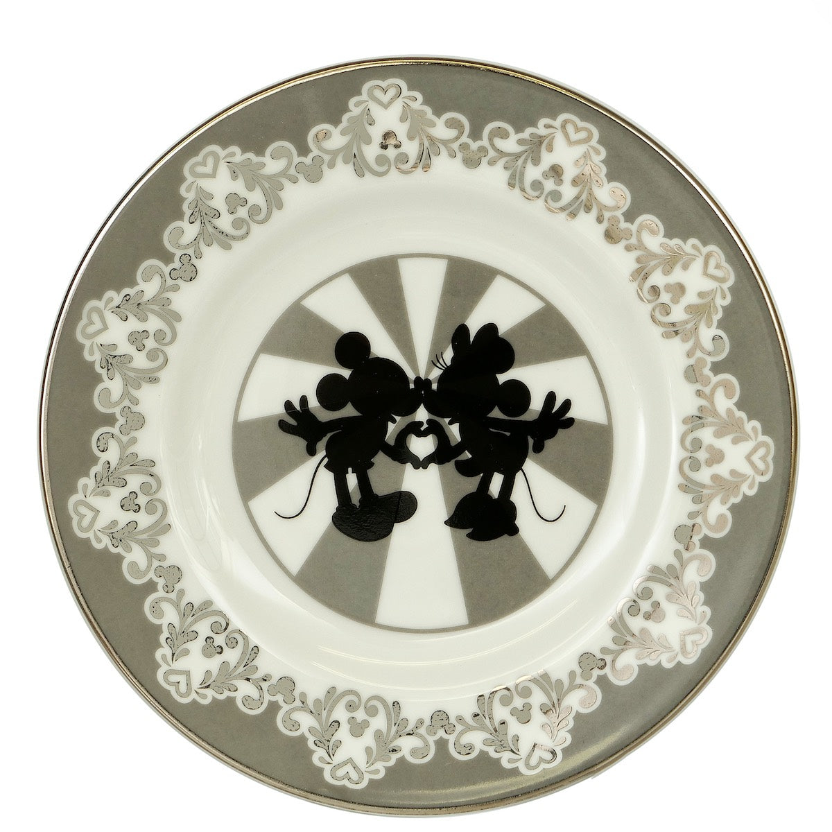 Vintage Mickey and Minnie Plate image 0