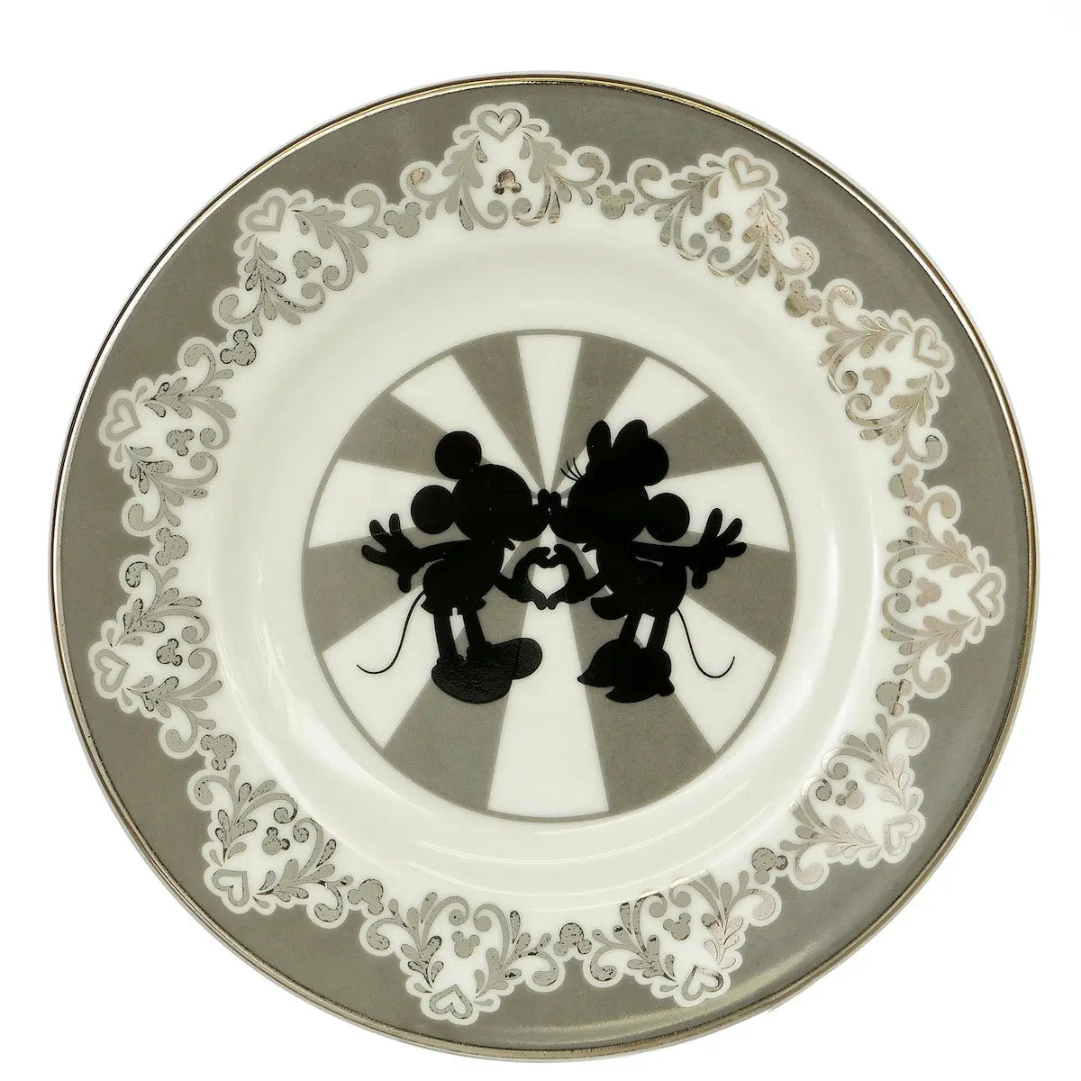 Vintage Mickey and Minnie Plate image 0