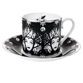 Wicked Queen Cup and Saucer Fine Bone China