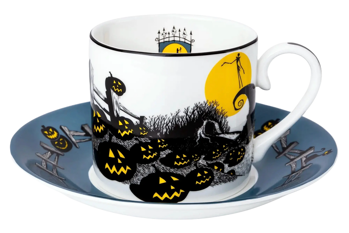 Nightmare Before Christmas Cup and Saucer