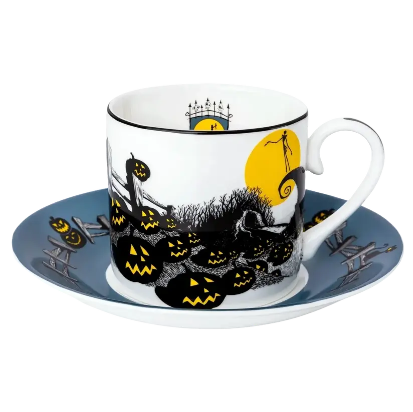 Nightmare Before Christmas Cup and Saucer